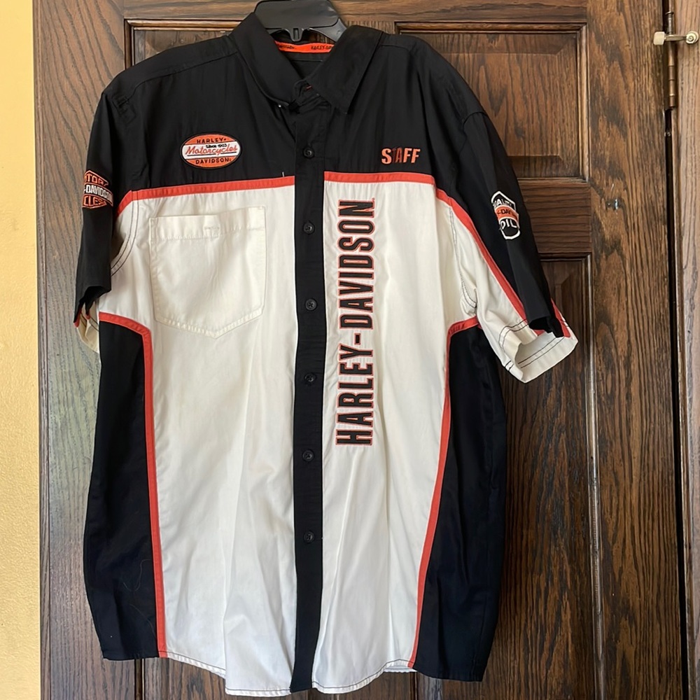 Vintage Harley button up.